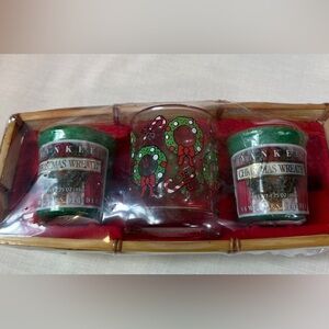 Yankee Candle Christmas’s Wreath Votive Gift  set